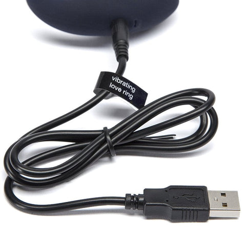 Fifty Shades Darker Release Together Love Ring with Ribbed Stimulator - Cock Rings