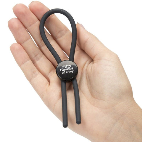 Fifty Shades of Grey Again and Again Adjustable Love Ring - Cock Rings
