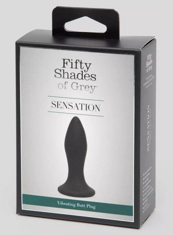 Fifty Shades of Grey Sensation Rechargeable Vibrating Butt Plug 20 Settings - Butt Plugs