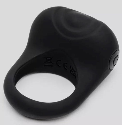 Fifty Shades Sensation Rechargeable Vibrating Love Ring - Vibrating Cock Rings