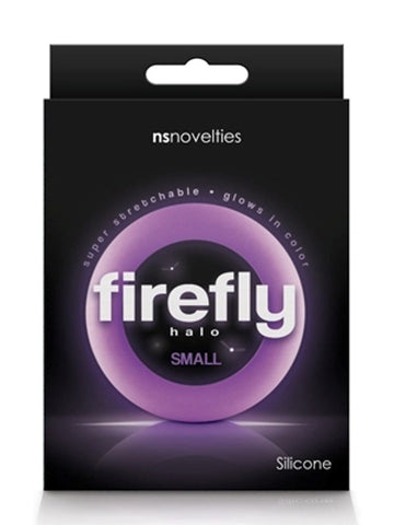 NS Novelties Firefly Halo Cock Ring Small 50mm Glow in the Dark - Cock Rings