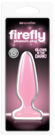 Firefly Pleasure Plug Small Pink - Butt Plugs