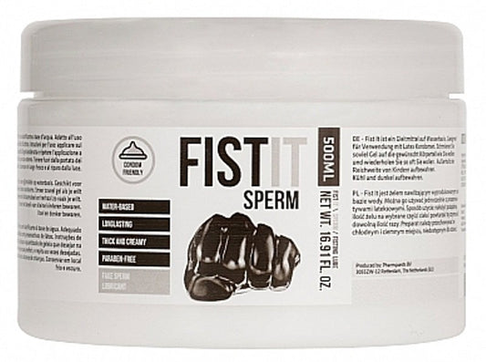 Fist-It Sperm 500ml Slide On And Enjoy - Default Title - Water Based Lubes