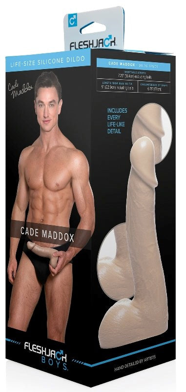 Fleshjack Boys Cade Maddox Dildo Male Pleasure Tool - - Anal Dildos
