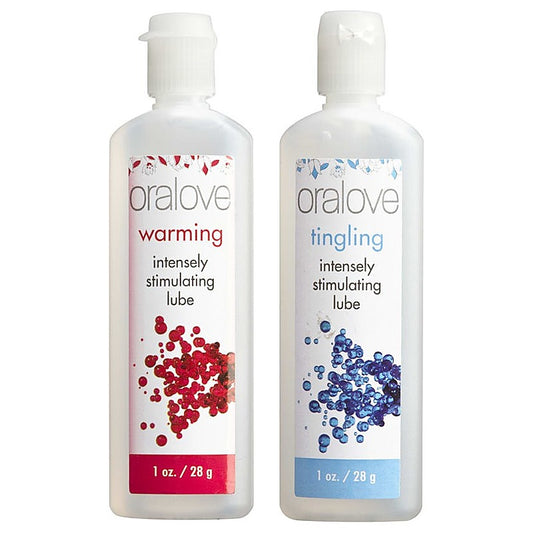 Oralove Dynamic Duo Lickable Lubricant by Doc Johnson - Water Based Lubes