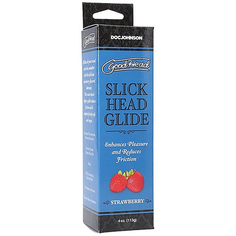 Doc Johnson GoodHead Slick Head Water Based Slippery Glide Premium Lubricant - Water Based Lubes