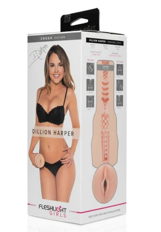 Fleshlight Girls Dillion Harper Crush Realistic Male Stroker - Realistic Butts And Vaginas