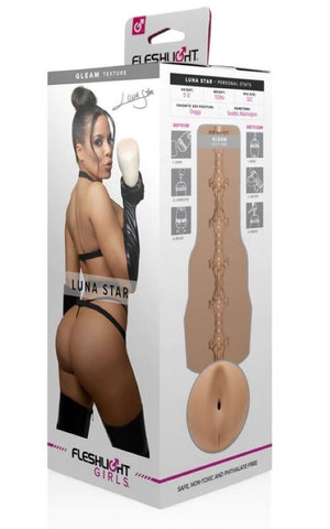 Fleshlight Girls Luna Star Gleam Realistic Butt Male Stroker - Realistic Butts And Vaginas