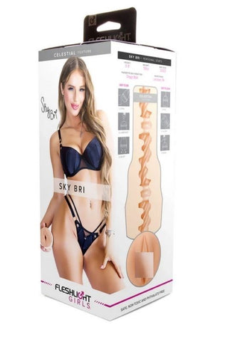 Fleshlight Girls Sky Bri Celestial Realistic Vagina Masturbator - Realistic Butts And Vaginas