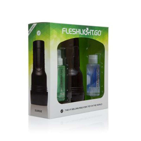 Fleshlight GO Surge Combo Pack Vagina Masturbator and Lubricant - Fleshlight Male Masturbators