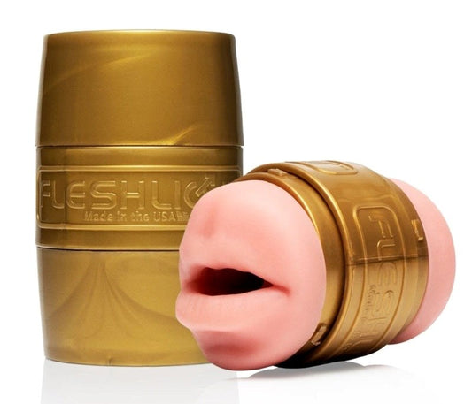 Fleshlight Quickshot Stamina Training Unit Male Masturbator with Dual Texture - - Fleshlight Male Masturbators