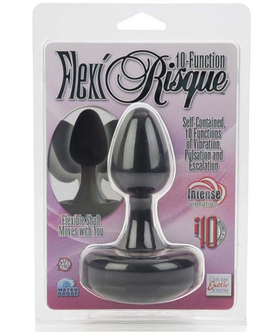 CalExotics Flexi Risque 10 Function Anal Plug Probe - Butt Plugs