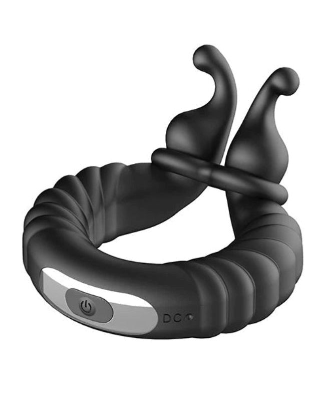 Forto F-24 Textured Vibrating Cock Ring Your New Favourite - - Vibrating Cock Rings