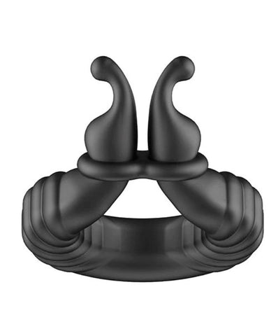 Forto F-24 Textured Vibrating Cock Ring - Vibrating Cock Rings