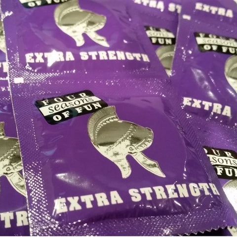 Four Seasons Extra Strength Condoms Best Value Adult Toy Enhanced Protection - Condoms