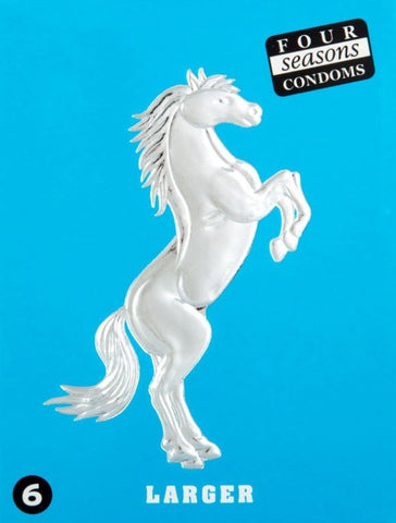 Four Seasons Larger Fitting Condoms Enhance Your Size for Bigger Penis - Condoms