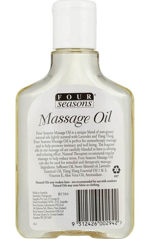 Tranquil Escape - Four Seasons Lavender Ylang Ylang Massage Oil - Massage Oils and Lubricants