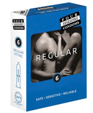 Four Seasons Regular Fitting Condoms Fast Delivery AU Premium Protection - Condoms