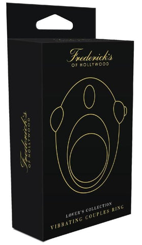 Fredericks of Hollywood Lovers Collection Vibrating Couples Ring with Textured Nubs - Cock Rings
