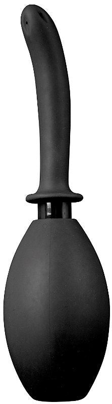 Freshen Pump Black 13cm Douche Best Price Sex Toys - - Anal Cleansing