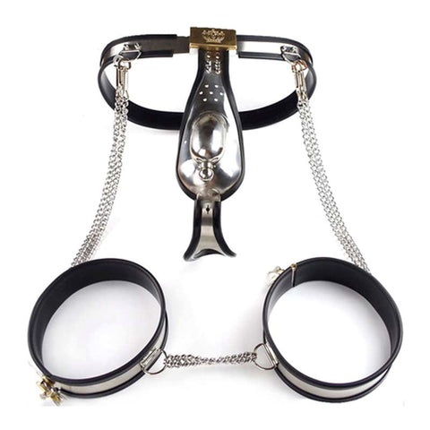 BDStyle Full Body Chastity For Men Stainless Steel Extreme Confinement Cage - Male Chastity