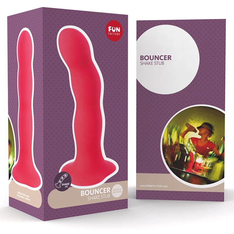 Fun Factory Bouncer in Candy Rose Slide Into Pleasure - - Anal Dildos