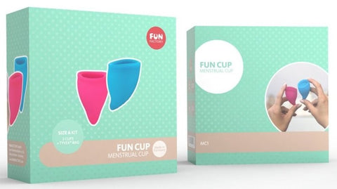 Fun Factory Fun Cup Menstrual Cup Male Pleasure Tool Dual Purpose Design - Condoms