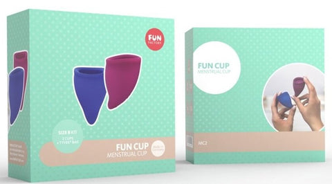 Fun Factory Fun Cup Menstrual Cup Male Pleasure Tool Dual Purpose Design - Condoms