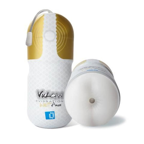 Topco FunZone Vulcan Vibrating Wet Anus Masturbator with 6 Vibration Modes - Realistic Butts And Vaginas
