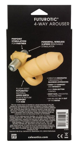 California Exotics Futurotic 4-Way Arouser Penis Pump - Pumps, Extenders and Sleeves