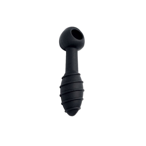 Fuze Whirl Premium Silicone Anal Plug with Vibrating Bullet Compatibility - Butt Plugs