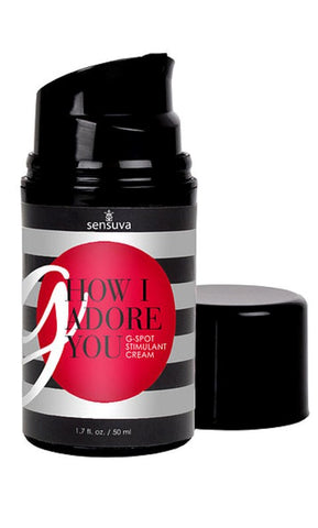 Sensuva On G How I Adore You Natural G Spot Enhancement Gel - Delay and Excite Sprays