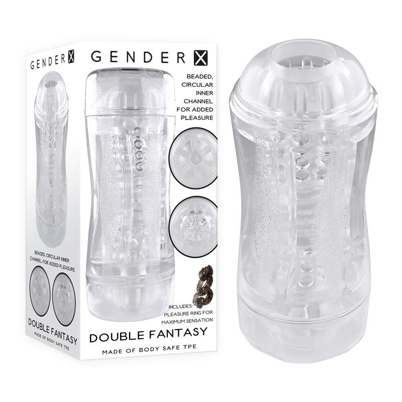 Gender X DOUBLE FANTASY - Clear Be Harder for Longer - - Masturbators and Strokers