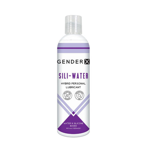 Evolved Gender X SILI WATER Hybrid Lube Silicone Water Based Formula - Water Based Lubes