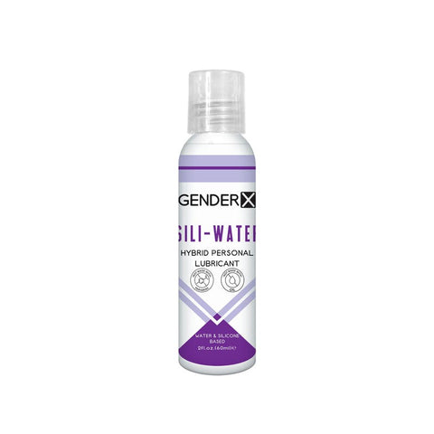 Evolved Gender X SILI WATER Hybrid Lube Silicone Water Based Formula - Water Based Lubes