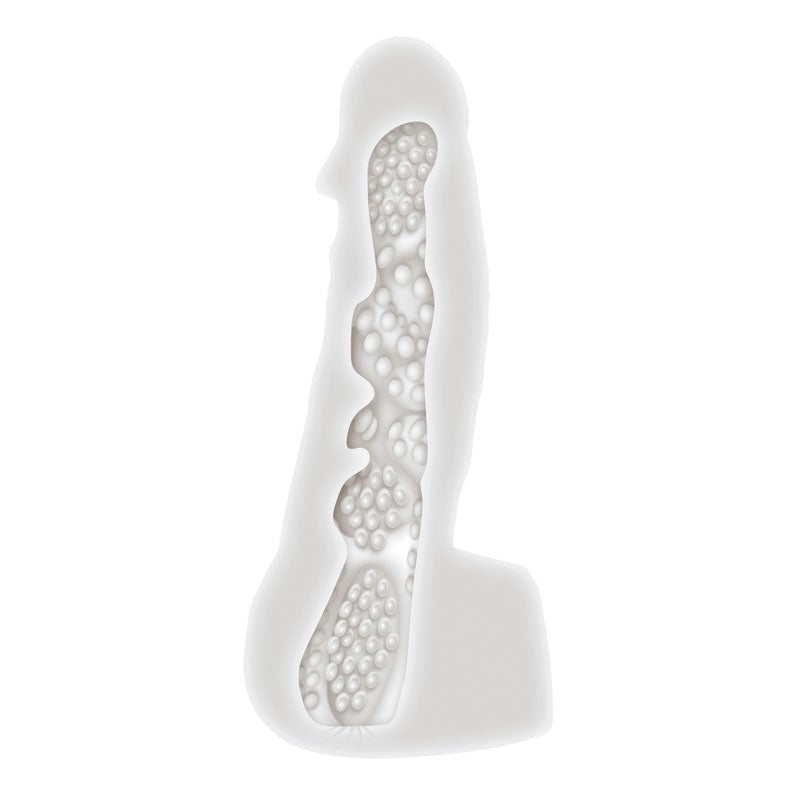 Gender X STROKE & POKE Stroker Dong Snug Fit CRings - - Masturbators and Strokers