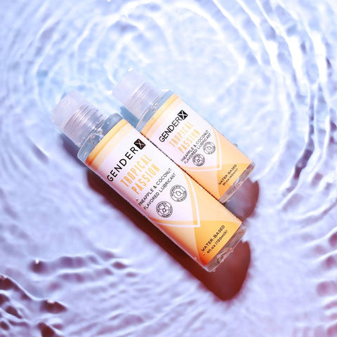 Evolved Gender X TROPICAL PASSION Flavoured Lube Passion Fruit Water Based - Water Based Lubes