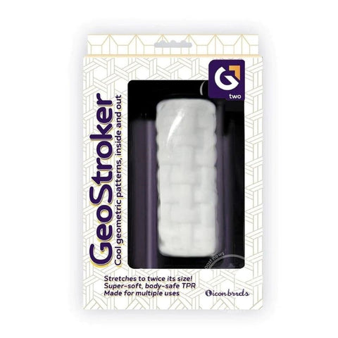 Geometric Delight GeoStroker No. 2 Stretchable Textured Masturbator - Masturbators and Strokers