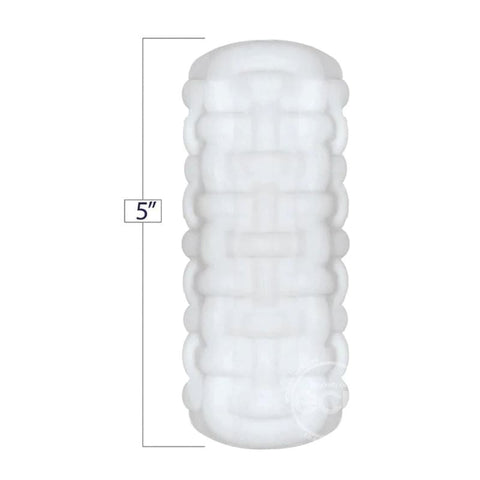 Geometric Delight GeoStroker No. 2 Stretchable Textured Masturbator - Masturbators and Strokers