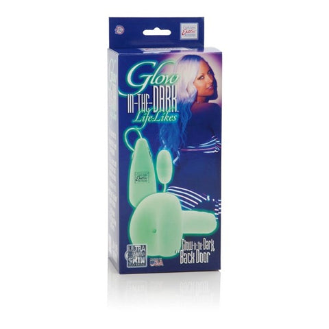 CalExotics Glow-in-the-Dark Life Like Back Door Stroker - Masturbators and Strokers