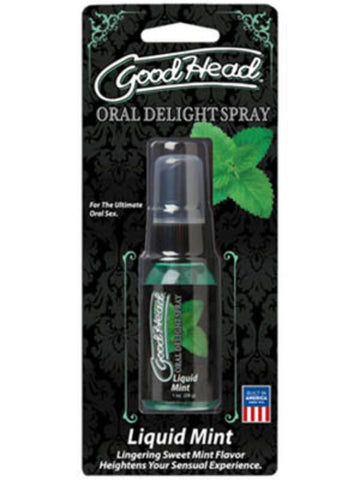 Goodhead Oral Delight Spray For Bigger Erections Flavored Enhancement - Delay and Excite Sprays