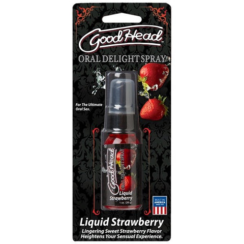 Goodhead Oral Delight Spray For Bigger Erections Flavored Enhancement - Delay and Excite Sprays