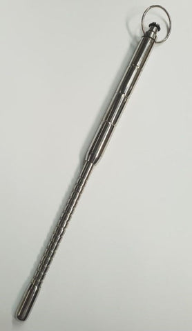 Groover Ribbed Vibrating Uretheral Sound Grooving Wand - Penis Plugs