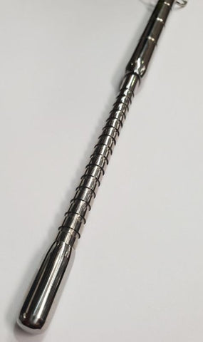 Groover Ribbed Vibrating Uretheral Sound Grooving Wand - Penis Plugs