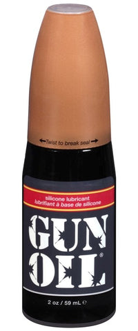 Gun Oil Flip Top Bottle Premium Silicone Lubricant for Enhanced Pleasure - Silicone Based Lubes