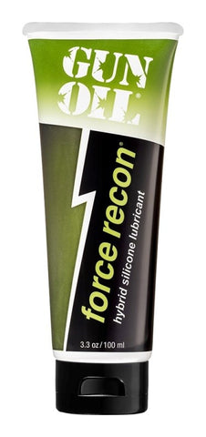 Gun Oil Force Recon Hybrid Silicone Lubricant 100ml - Water Based Lubes