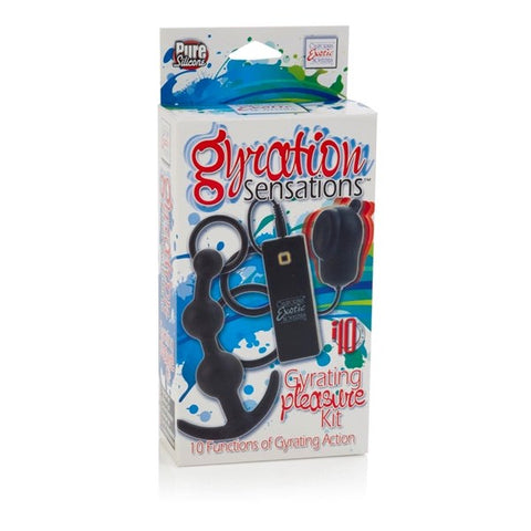 CalExotics Gyration Sensations Gyrating Pleasure Kit - Anal Vibrators