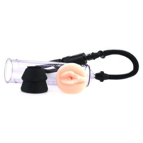 BDStyle Handsome Up II Deluxe Penis Pump with Quick Release Safety Valve - Pumps, Extenders and Sleeves