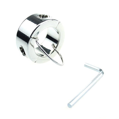 BDStyle Heavy Weight Scrotum Ball Stretcher 270g Stainless Steel Weight - Ball and Cock Toys
