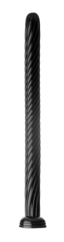 Hosed 19 Inch Spiral Anal Snake Top Cock Fittings - - Anal Cleansing